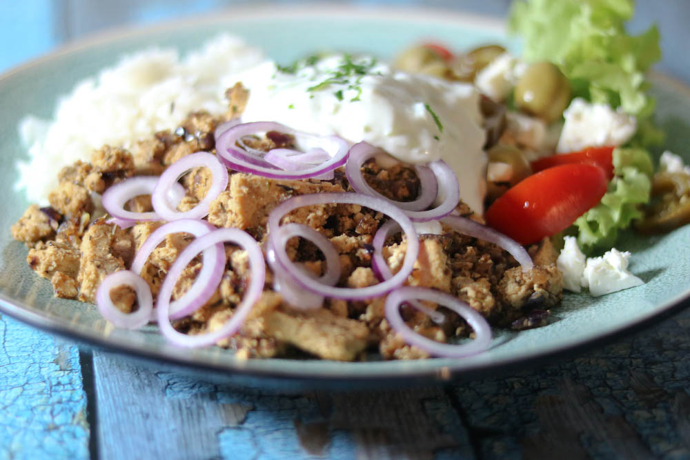 Vegetarisches Tofu-Gyros - Chalapen